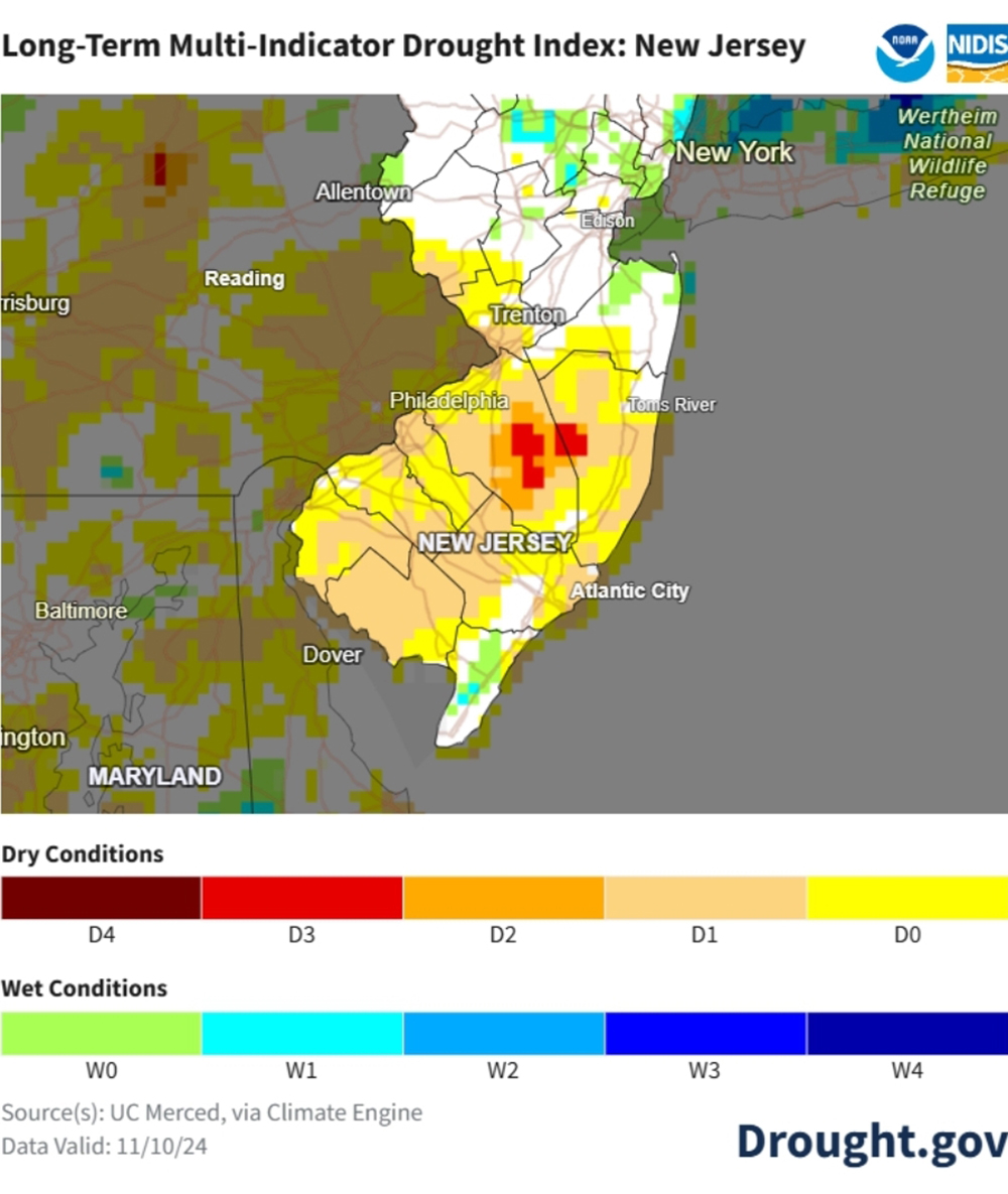 NJ’s wet start to 2024 has dampened drought impact