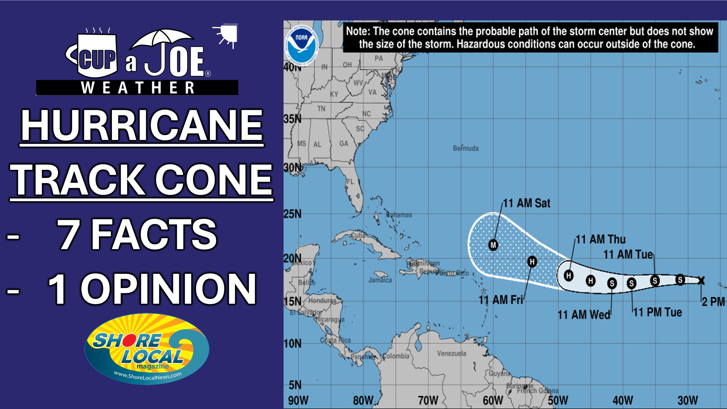 7 facts (and 1 opinion) about the National Hurricane Center forecast cone