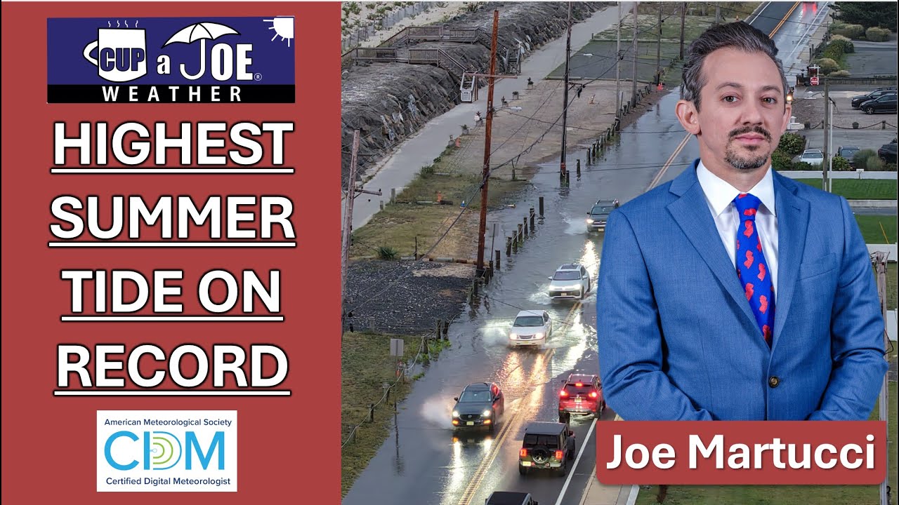 Hurricane Erin brings worst summertime tide, on record, to the Jersey Shore