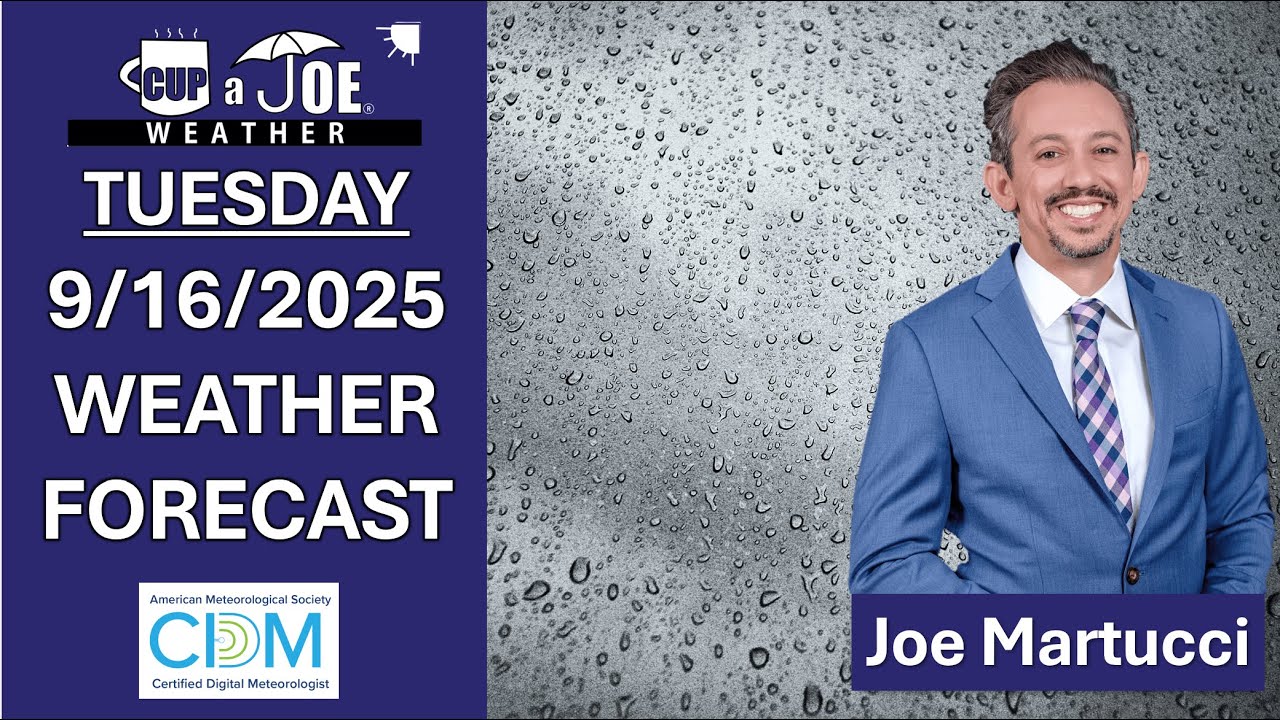 Mini-coastal storm impacts the Shore | 9/16/2025 NJ Weather Forecast