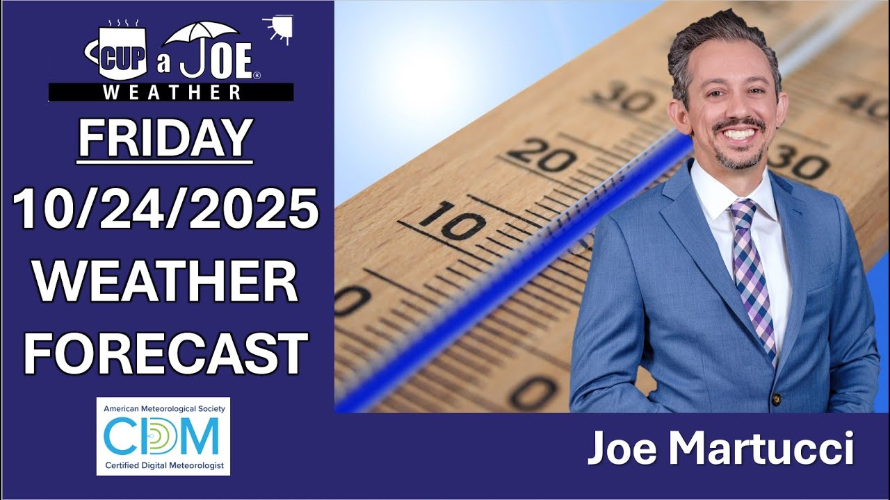 🍁Sweata Weatha | Friday, 10/24/2025 NJ Weather Forecast