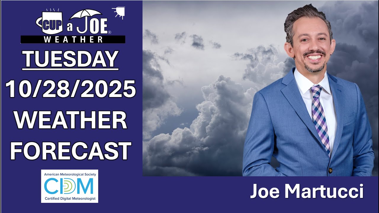 ⚠️Storm on the way (it’s not Hurricane Melissa) | 10/28/2025 NJ Weather Forecast