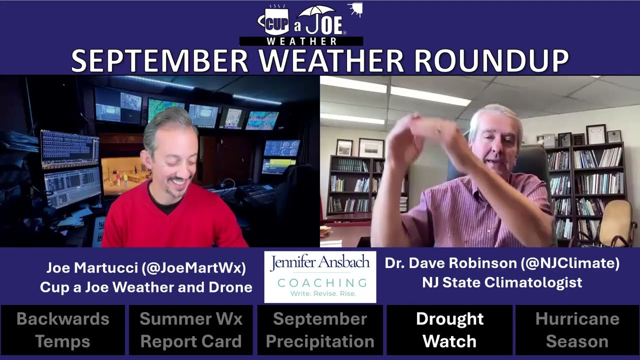 Absurd temperature swings in NJ | September 2025 Monthly Weather Roundup