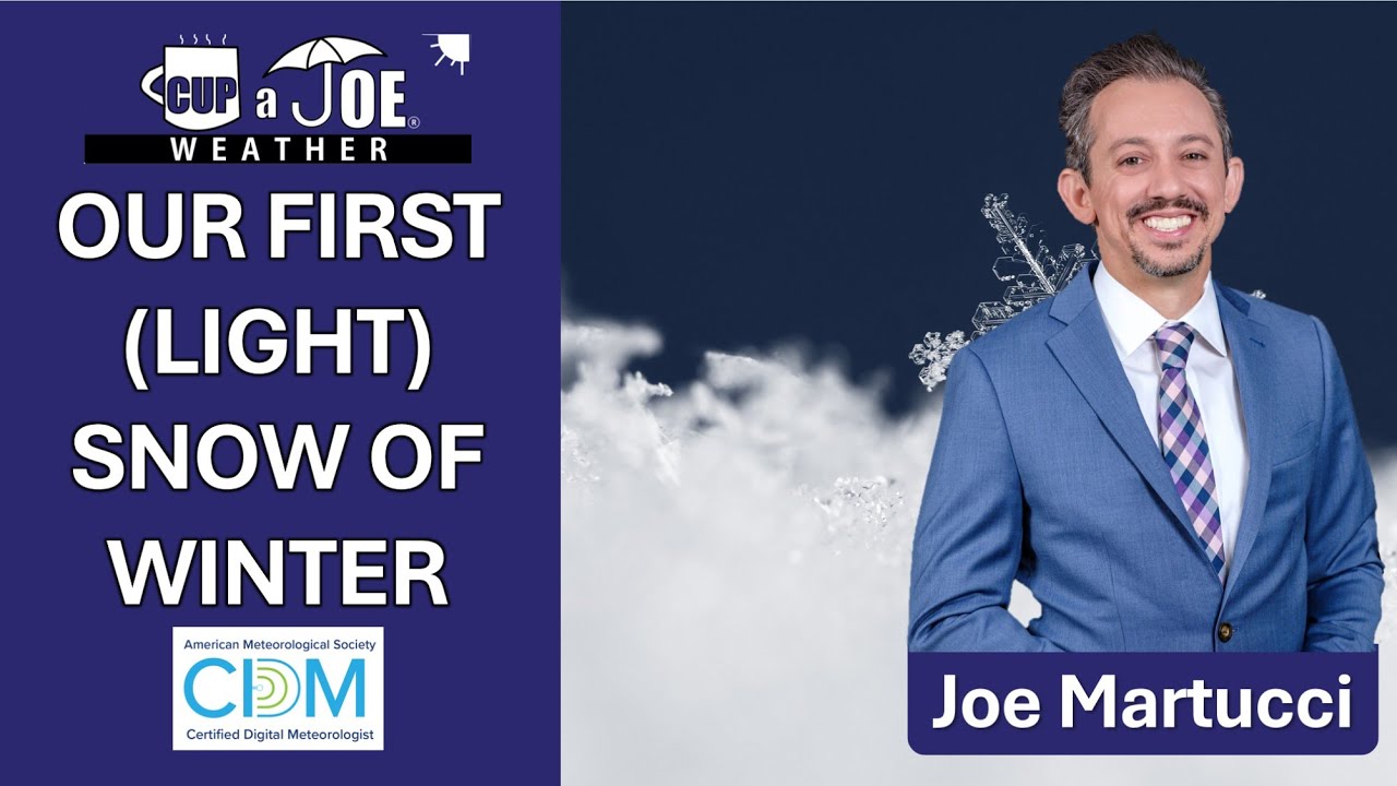 Final forecast before the Jersey Shore’s 1st SNOW of winter Friday