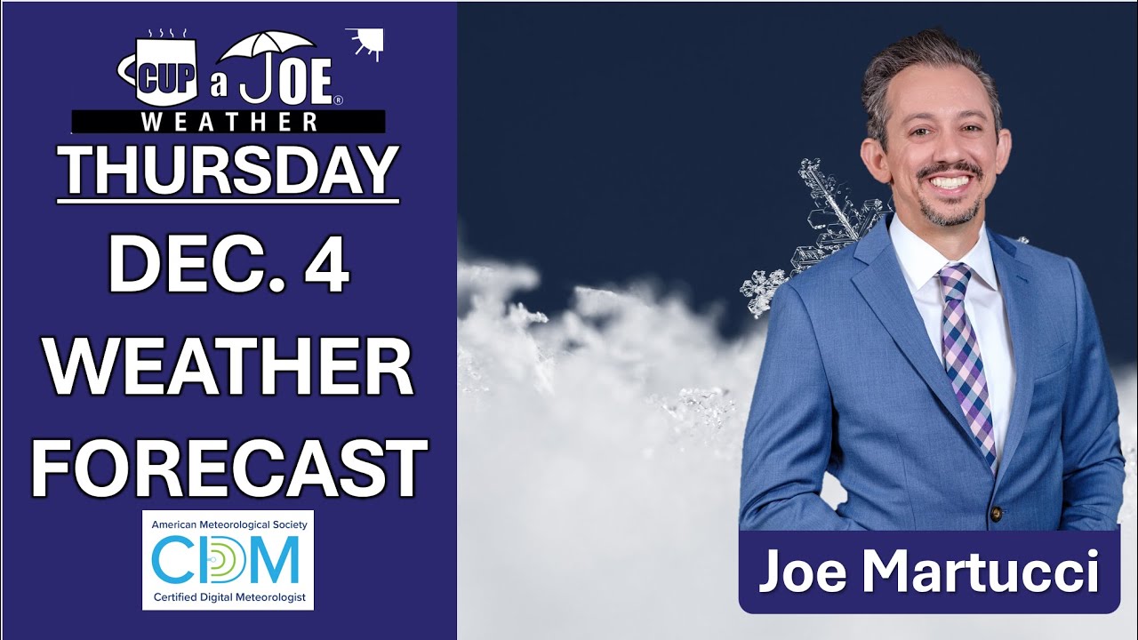 A Supermoon and the 1st Snow | Thursday, 12/4/2025 Weather Forecast