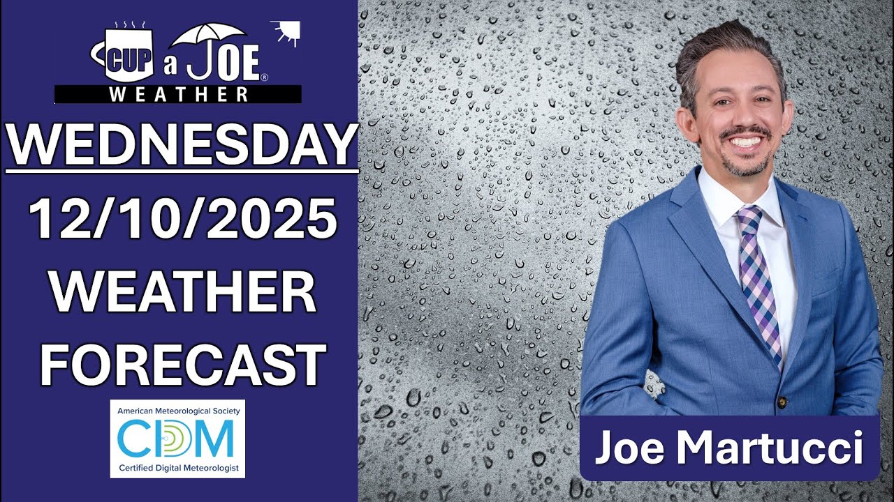 It’s the 10th coldest start to December at the shore, and now snow is possible