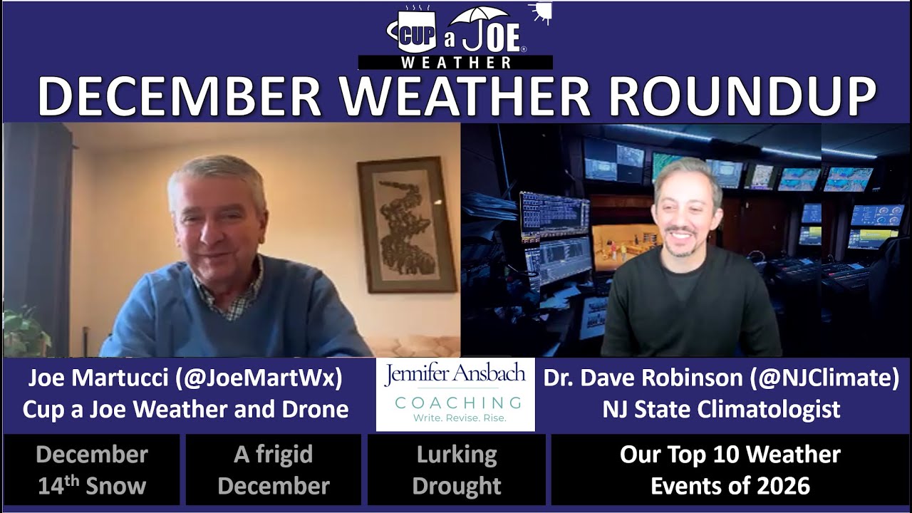 Our TOP 10 NJ Weather Events of 2025! | December Monthly Weather Roundup
