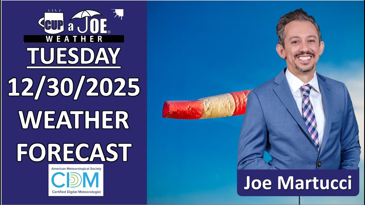 Winds continue to howl Tuesday in NJ, snow to start 2026?