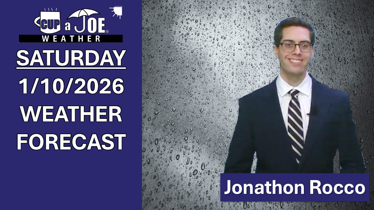 Rain moves in throughout our Saturday, but moves out for Sunday