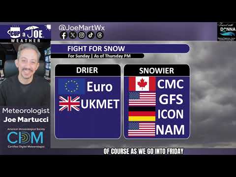 Can it really snow in NJ on Sunday (1/18)? Yes, for some.