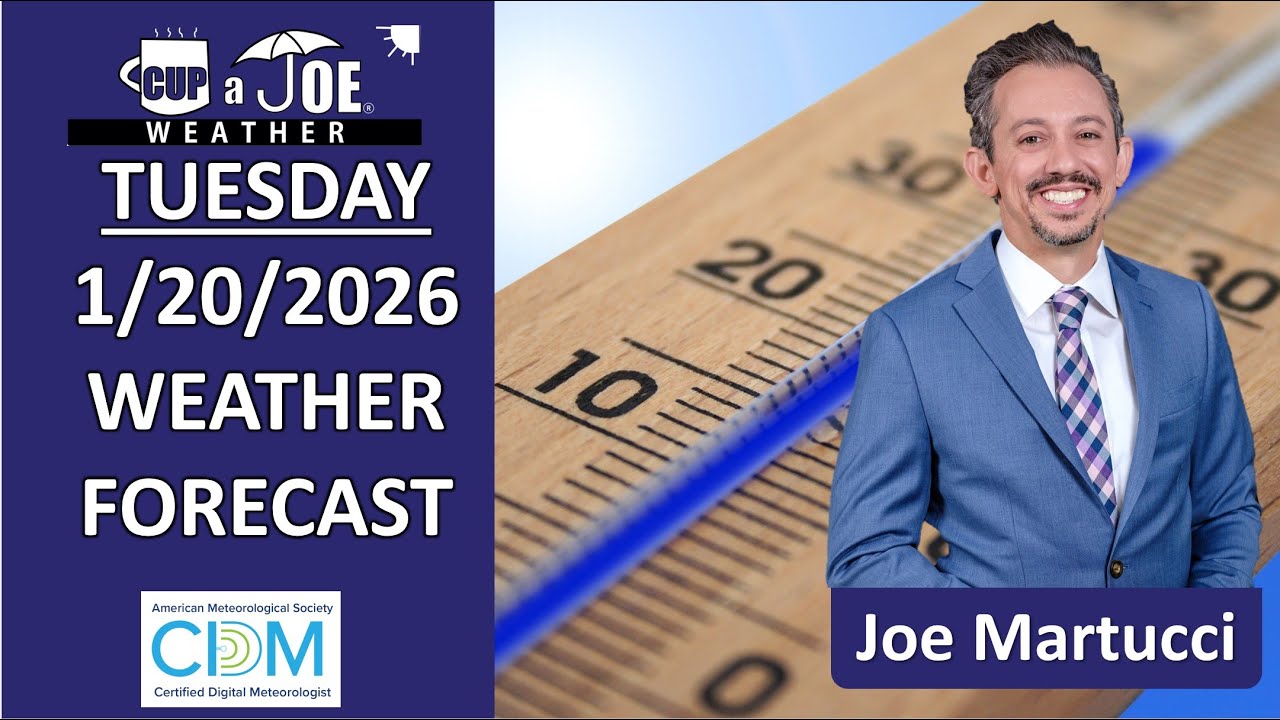 🥶POLAR PUNCHES: Bitterly cold air hits NJ Tuesday, this weekend