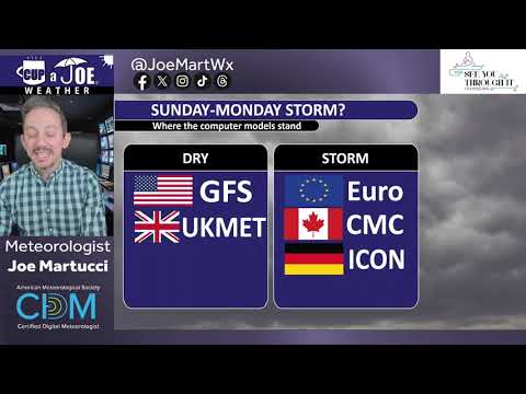 🌡️Wednesday’s our WARMEST in WEEKS for the Jersey Shore!