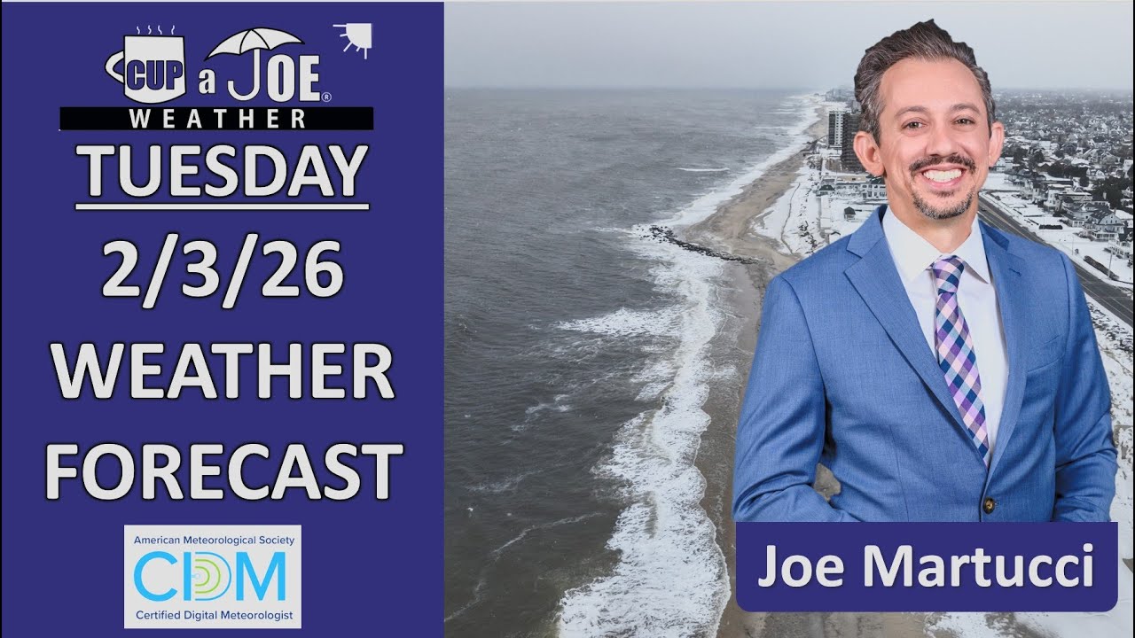 Snow for part of the Jersey Shore Tuesday night, even COLDER air this weekend?