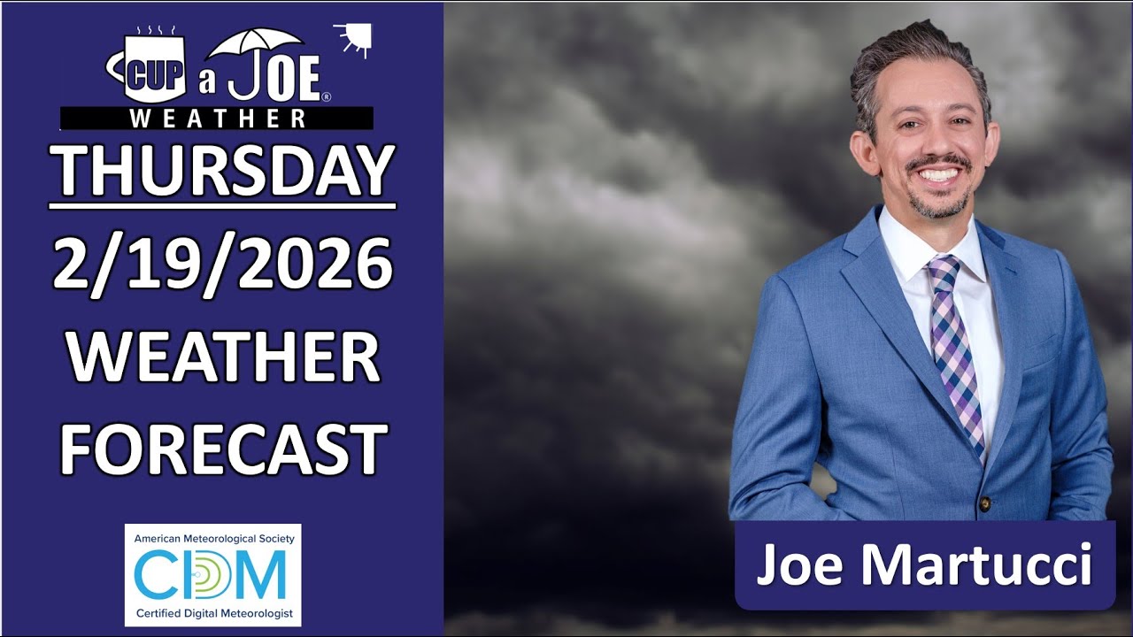 2/22 – 2/23 Winter Storm is ON for NJ, but there’s needed rain coming first