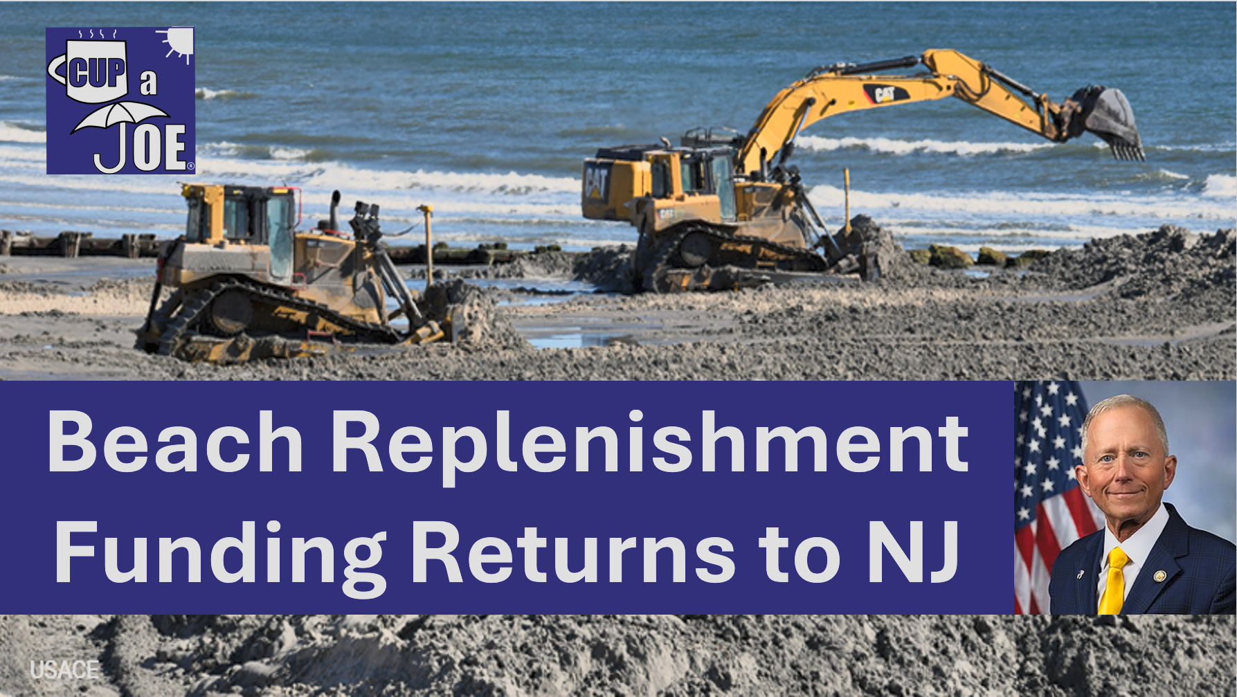 Rep. Van Drew Secures $99 Million for NJ Beach Fills: Here’s what that means.