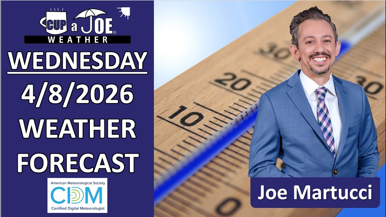 🥶BRRR! More like February in NJ Wednesday. When does spring return?