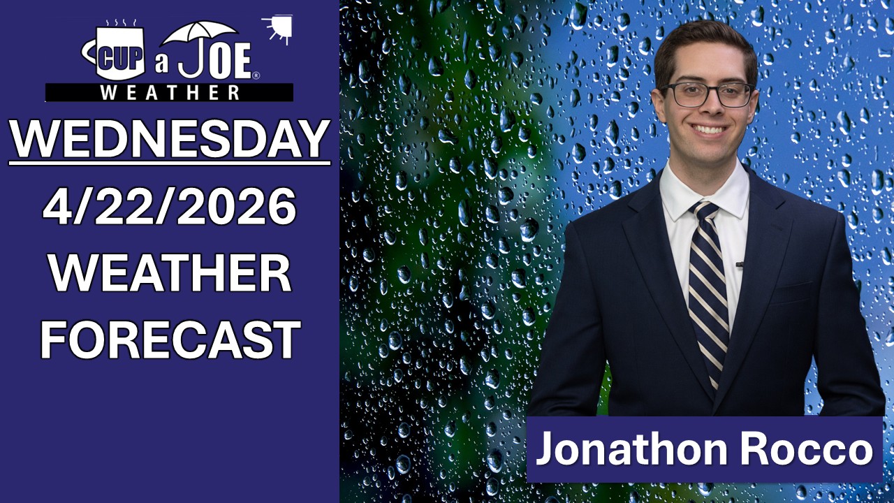 It’s WEDNESDAY, milder, but a bit wet as well