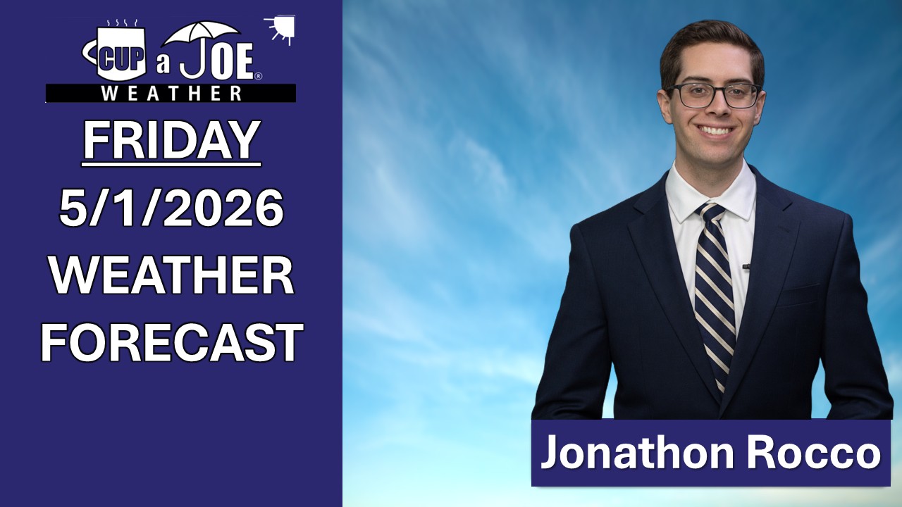 Dry first day of May, but some coastal showers expected Saturday