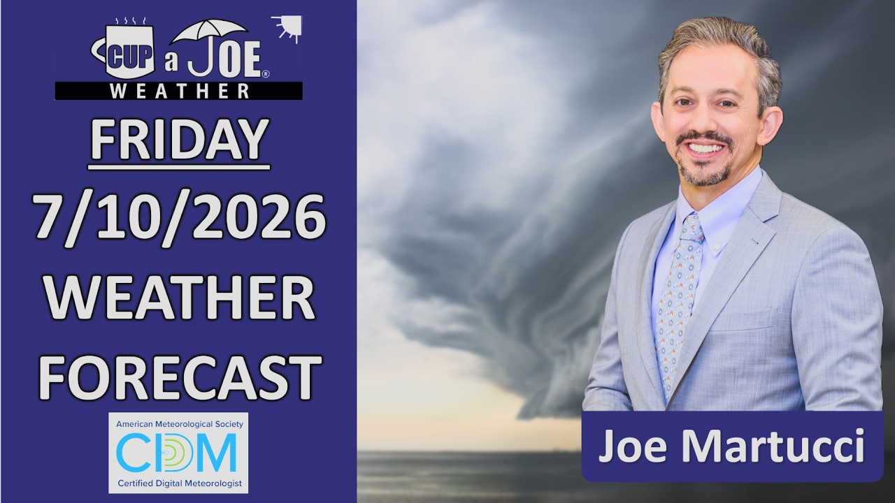 HEAVY downpours threaten again Friday in NJ, but it’s far from a washout