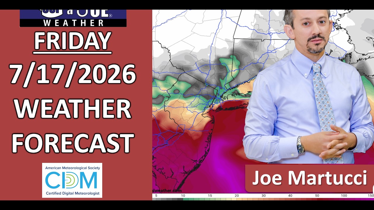 SMOKE and STORMS expected Friday – Saturday at the Jersey Shore