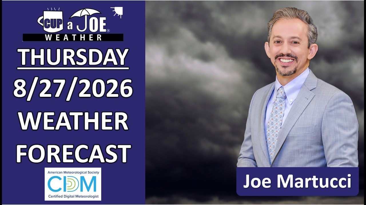 A sneaky tornado day in NJ Thursday, but the beaches are dry