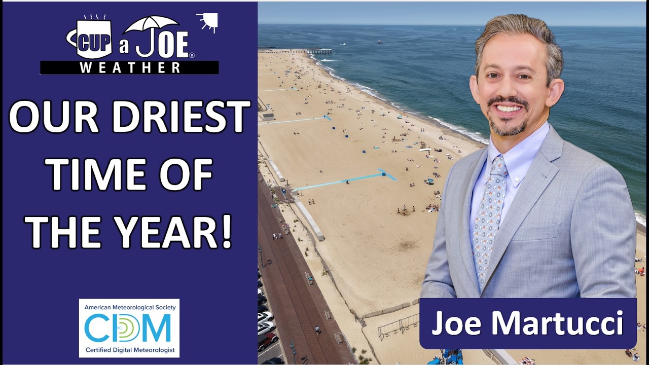 The Jersey Shore’s driest time of the year is right now. Enjoy it.