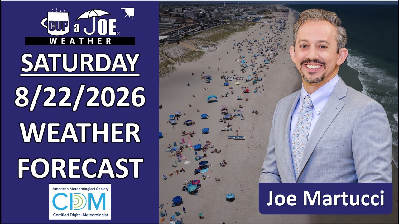 POSITIVE news on the weekend Jersey Shore forecast 🥳