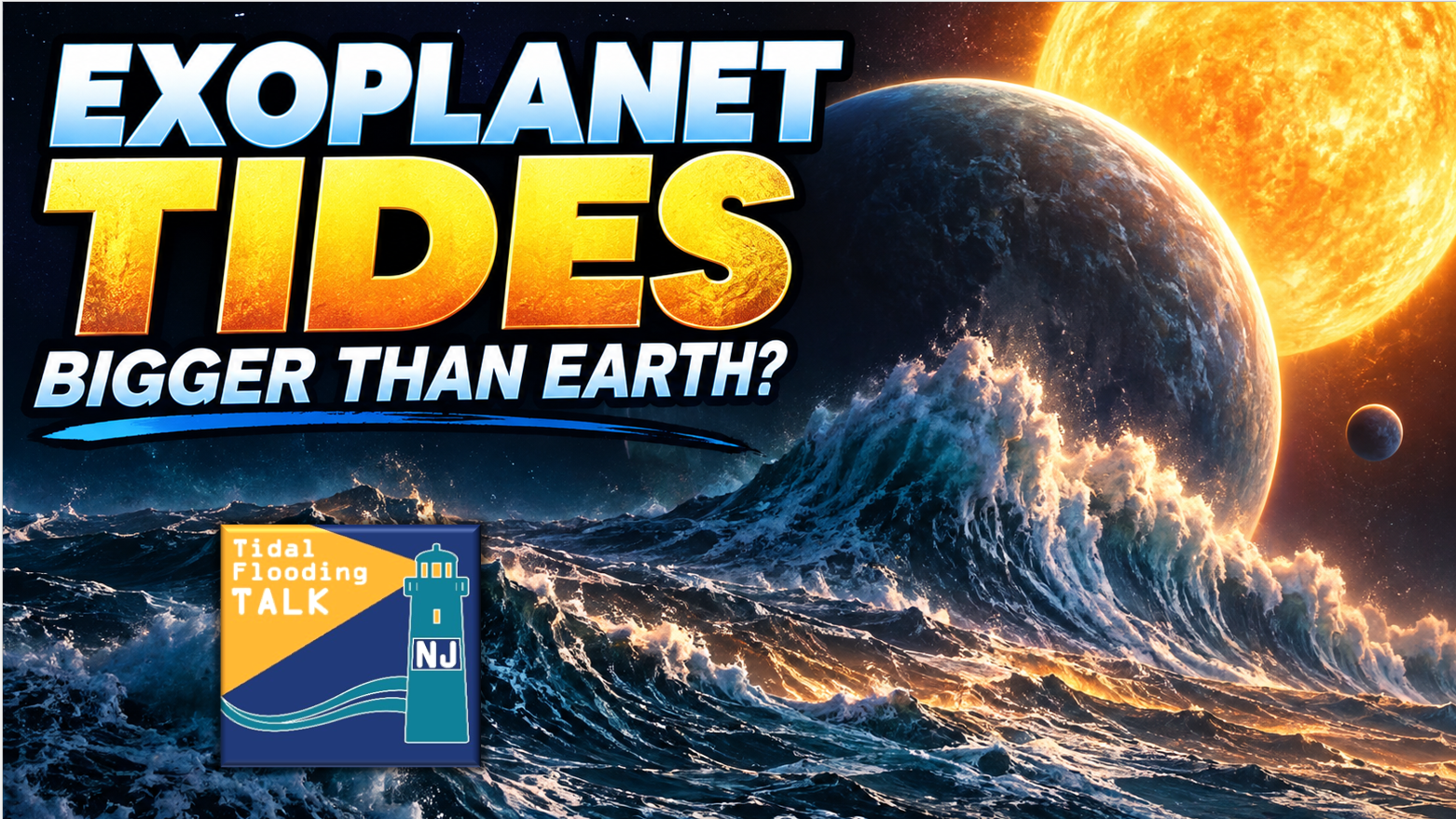 Tides on Exoplanets: BIGGER than Earth, by a lot.