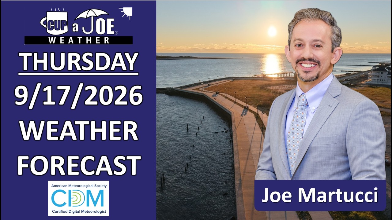 Beautiful Jersey Shore weather Thursday. Days of tidal flooding next week? 👀