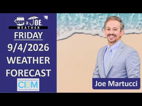 ☀️Your complete Jersey Shore Labor Day Weekend forecast!