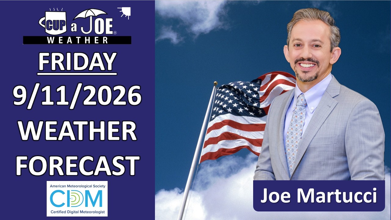 🇺🇸 Jersey Shore Weather Forecast for September 11, 2026