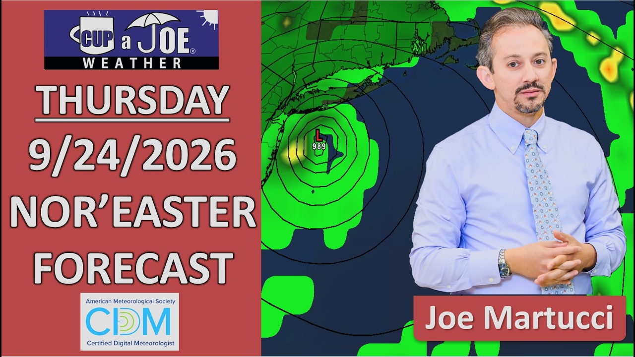 Thursday NJ nor’easter update: Tidal flooding, weekend rain chance, increases