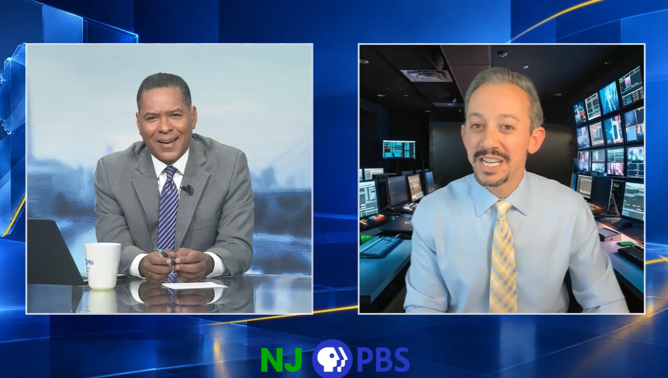 NJPBS interviews Meteorologist Joe Martucci about Isaias weather forecast