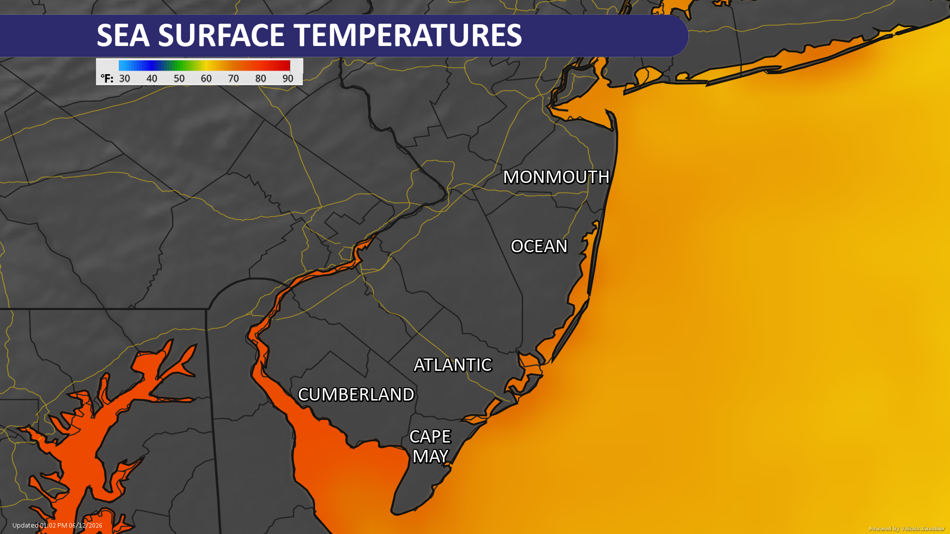 Sea Surface Temperatures
